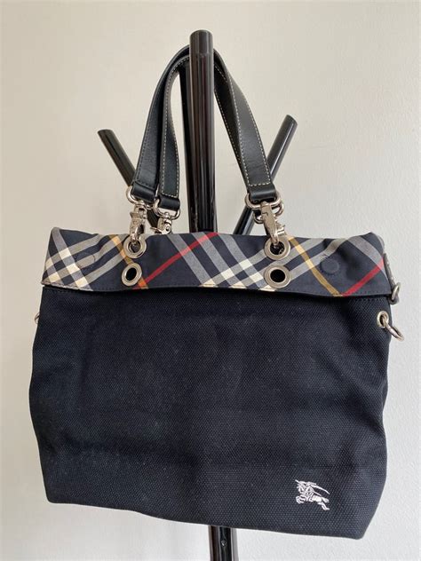 burberry london blue label tote